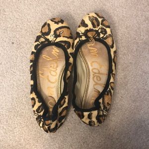 Sam Edelman Faux Cheetah Flat
